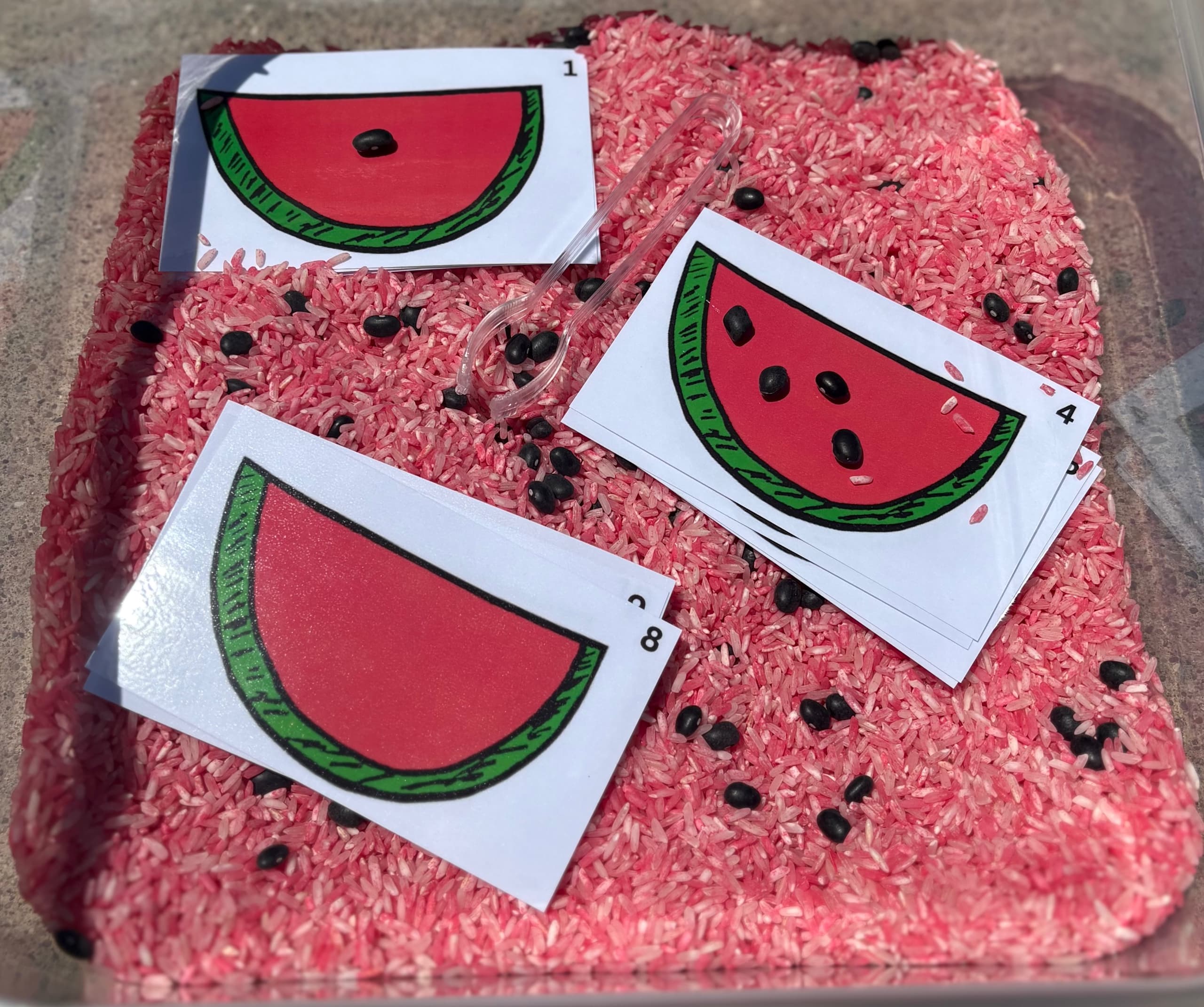 Watermelon Math Play Kit 1